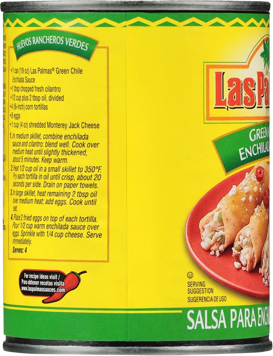 slide 13 of 14, Las Palmas Medium Green Chile Enchilada Sauce, 19 oz, 19 oz