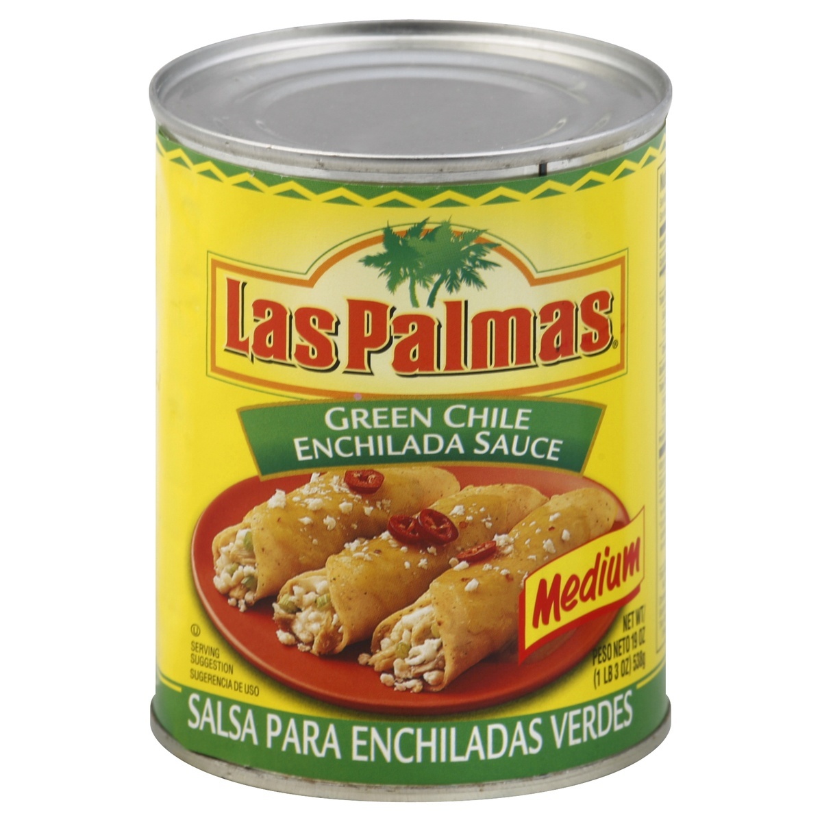 slide 1 of 1, NON BRAND Palmas Green Enchilada Sauce 19Oz, 19 oz