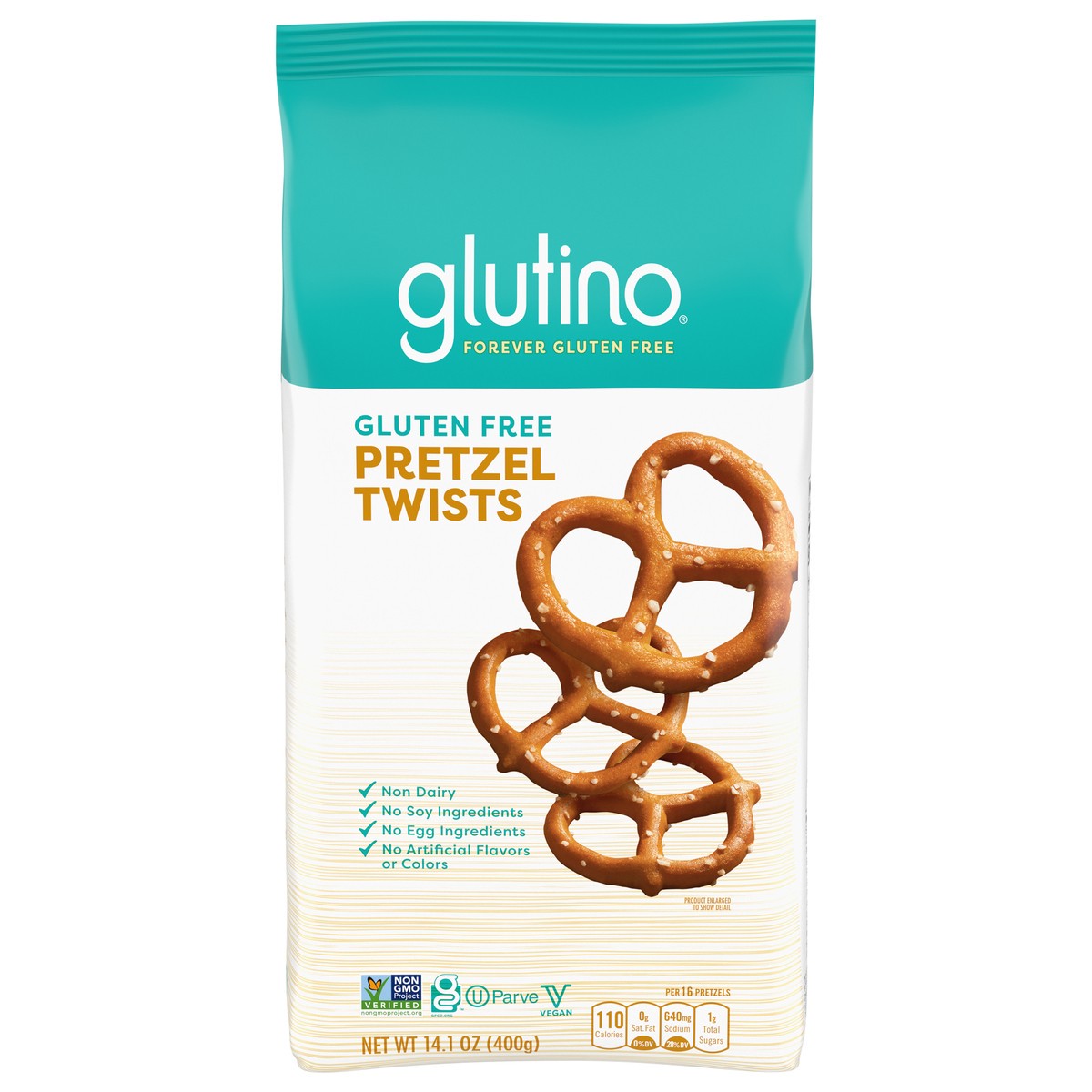 slide 1 of 5, Glutino Gluten Free Pretzel Twists 14.1 oz, 14.1 oz