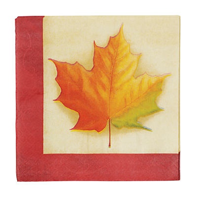 slide 1 of 1, Creative Converting Lunch Napkin Fall Breeze, 1 ct