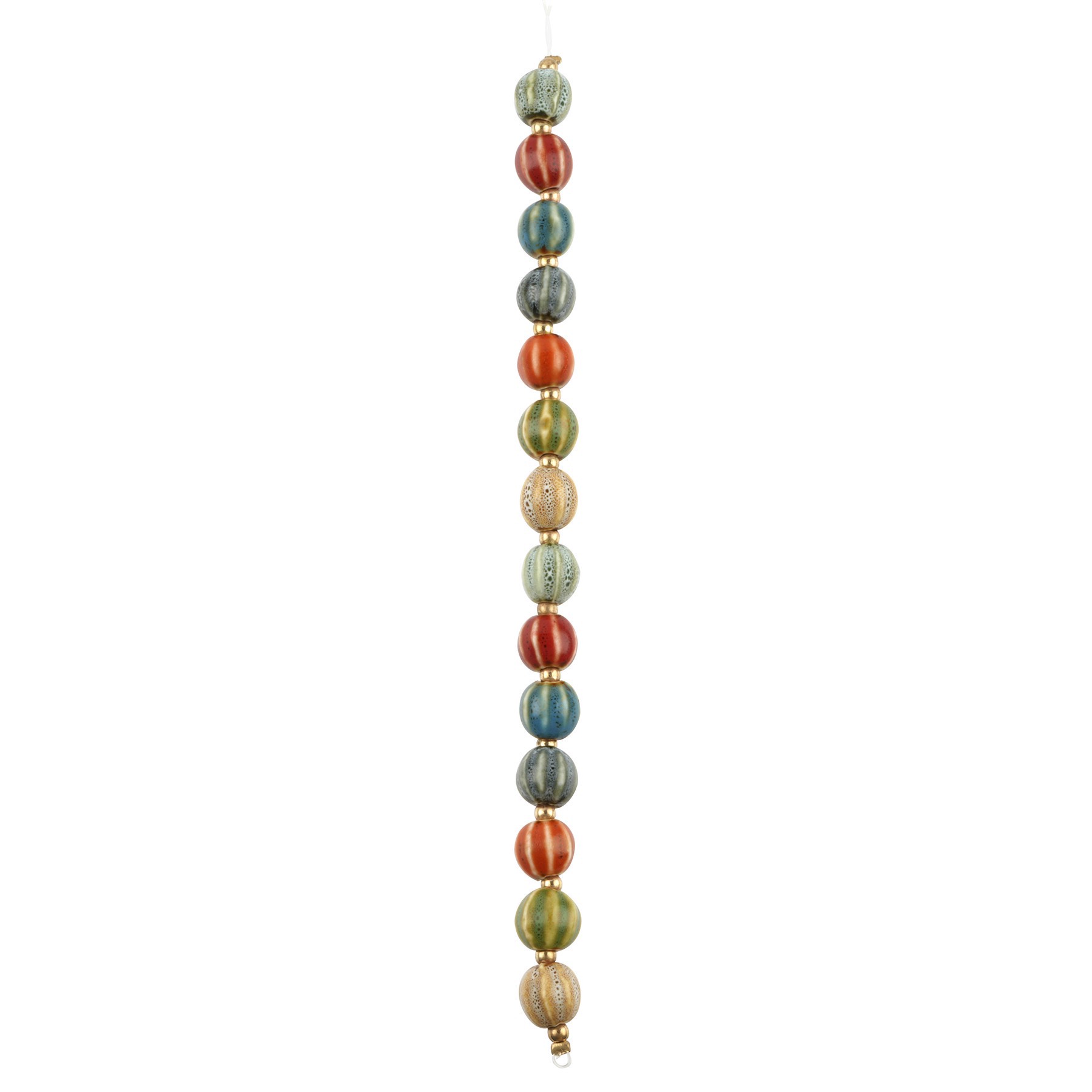 slide 2 of 3, Multicolor Ceramic Round Beads, 11mm By Bead Landing, 11mm