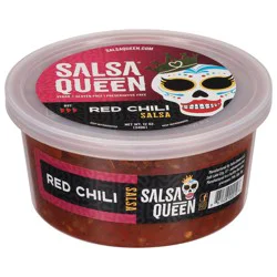 Salsa Queen Hot Red Chili Salsa 12 oz