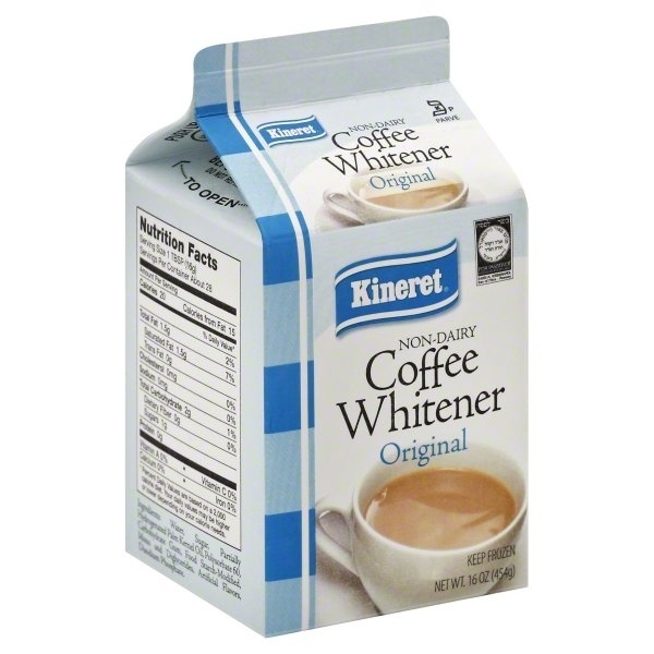 slide 1 of 1, Kineret Plain Coffee Whitener, 16 oz