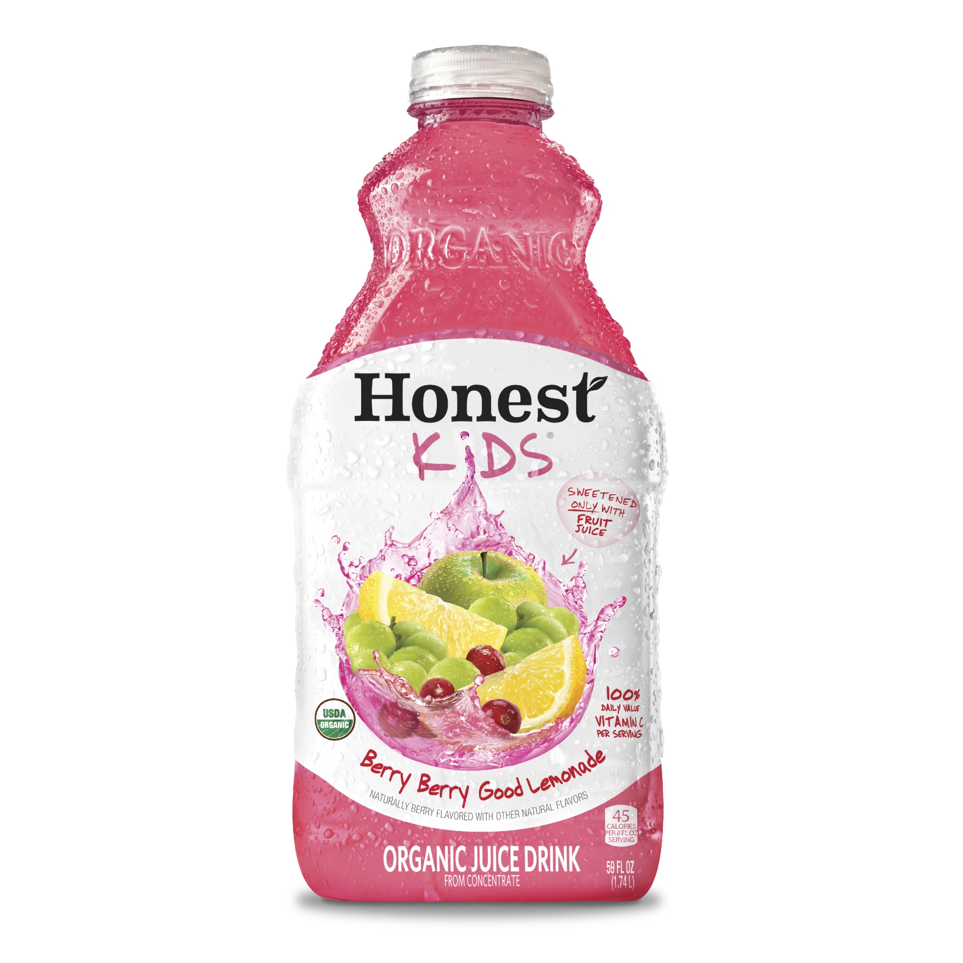 slide 1 of 3, Honest Tea Kids Berry Berry Good Lemonade Juice, 59 fl oz