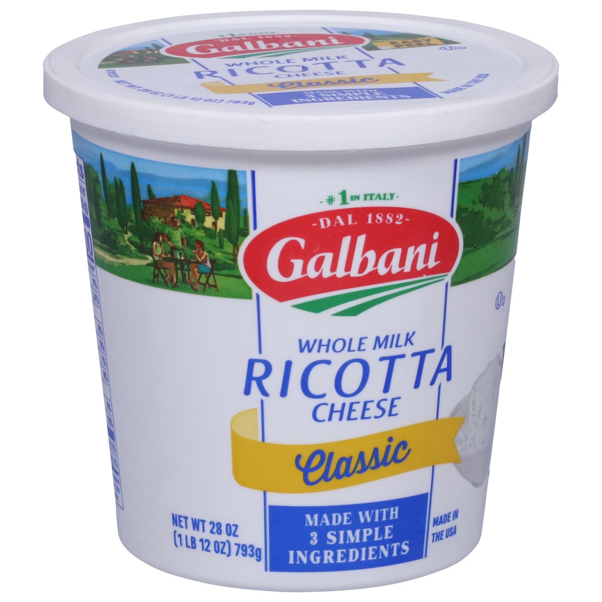 slide 5 of 12, Galbani Classic Ricotta Cheese 28 oz, 28 oz