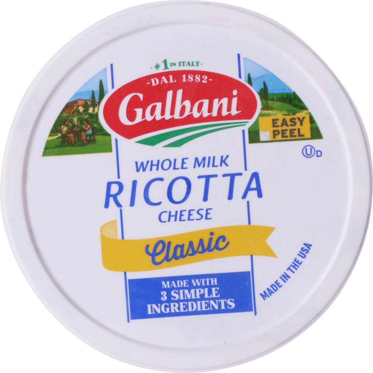 slide 7 of 12, Galbani Classic Ricotta Cheese 28 oz, 28 oz