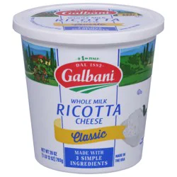 Galbani Classic Ricotta Cheese 28 oz