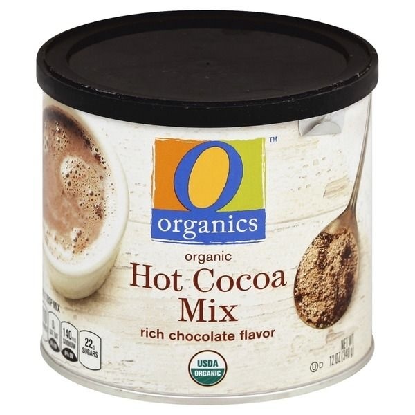 slide 1 of 1, O Organics Cocoa Mix Organic Hot, 12 oz