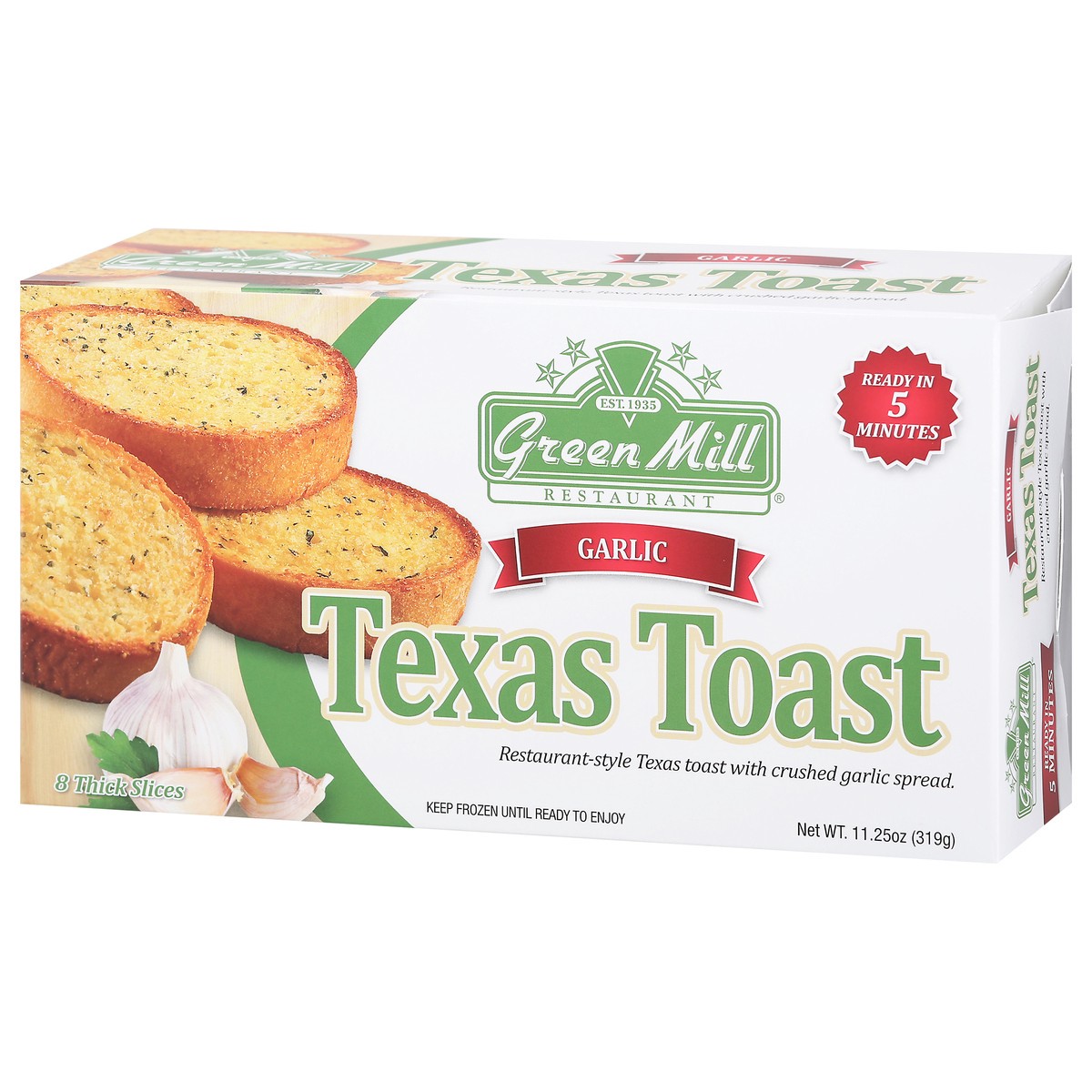 slide 3 of 9, Green Mill Garlic Texas Toast,