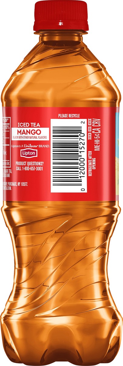 slide 3 of 8, Lipton Mango Iced Tea - 20 oz, 20 oz