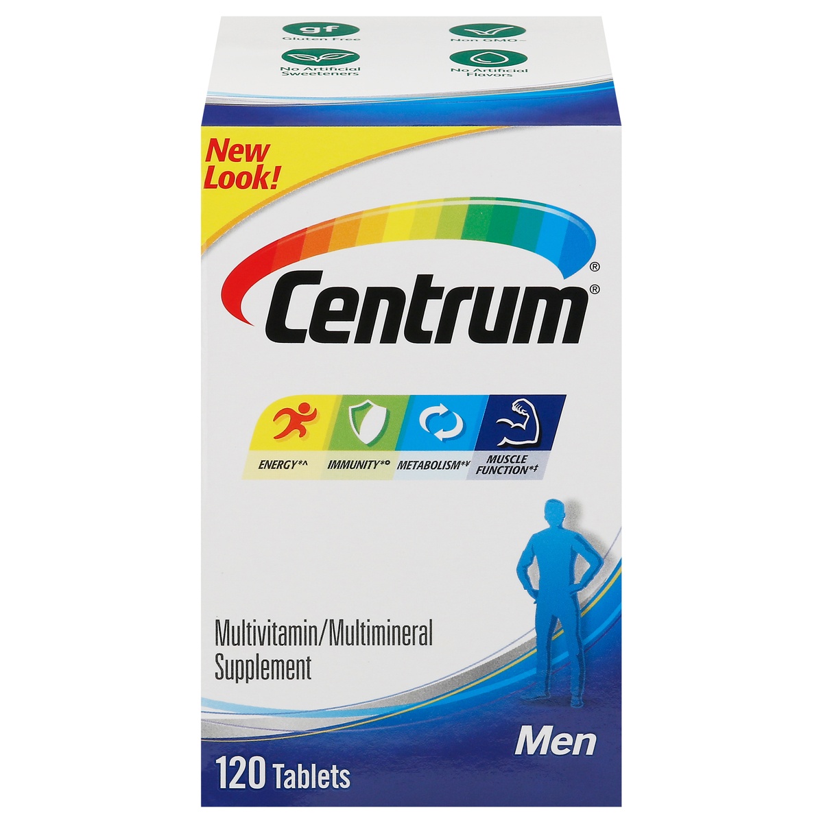 slide 1 of 1, Centrum Men Multivitamin/Multimineral Tablets 120 ea, 120 ct