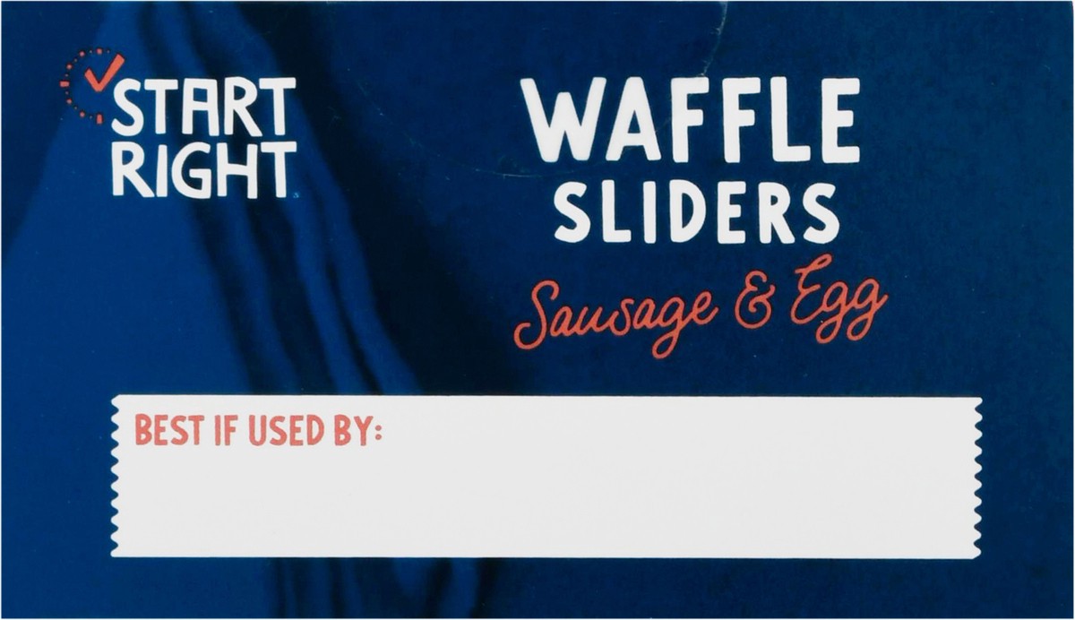 slide 10 of 15, Start Right Sausage & Egg Waffle Sliders 2 ea, 2 ct