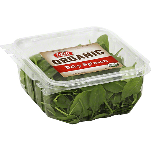 slide 2 of 2, Fresh Express Organic Baby Spinach, 5 oz