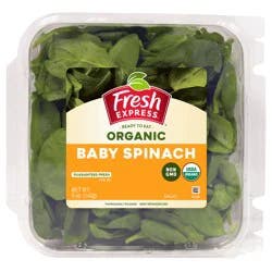 Fresh Express Organic Baby Spinach, 5oz