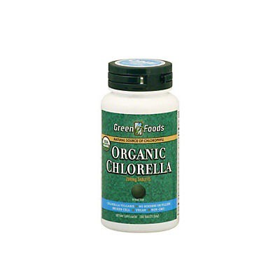 slide 1 of 3, Green Foods Chlorella Tabs, 300 ct