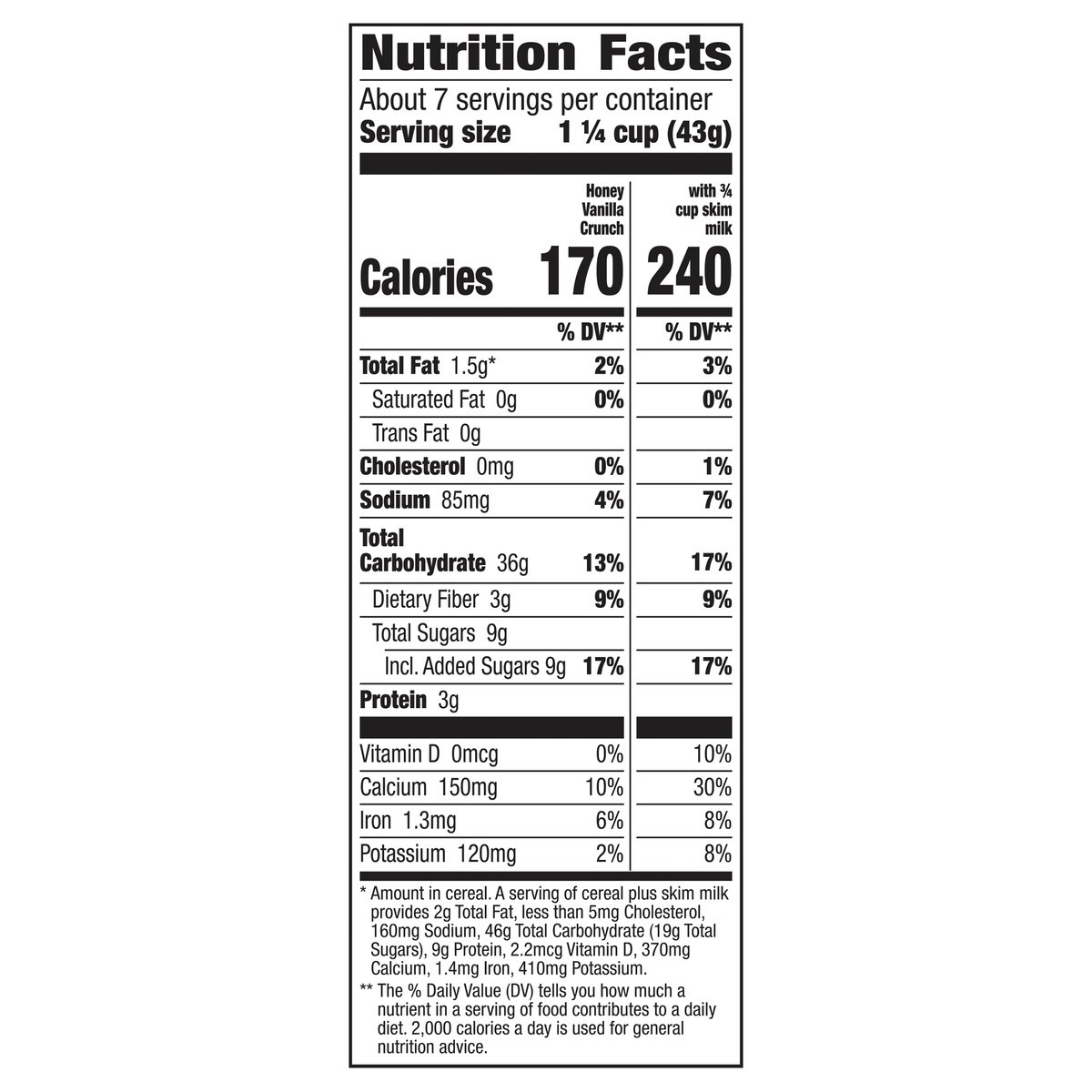 slide 2 of 14, Cascadian Farm Organic Gluten Free Honey Vanilla Crunch Cereal, 10.5 oz., 10.5 oz