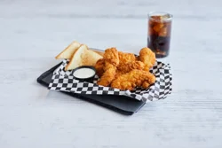 Tyson Red Label Fully Cooked Golden Crispy Select Cut Chicken Tender Fritters