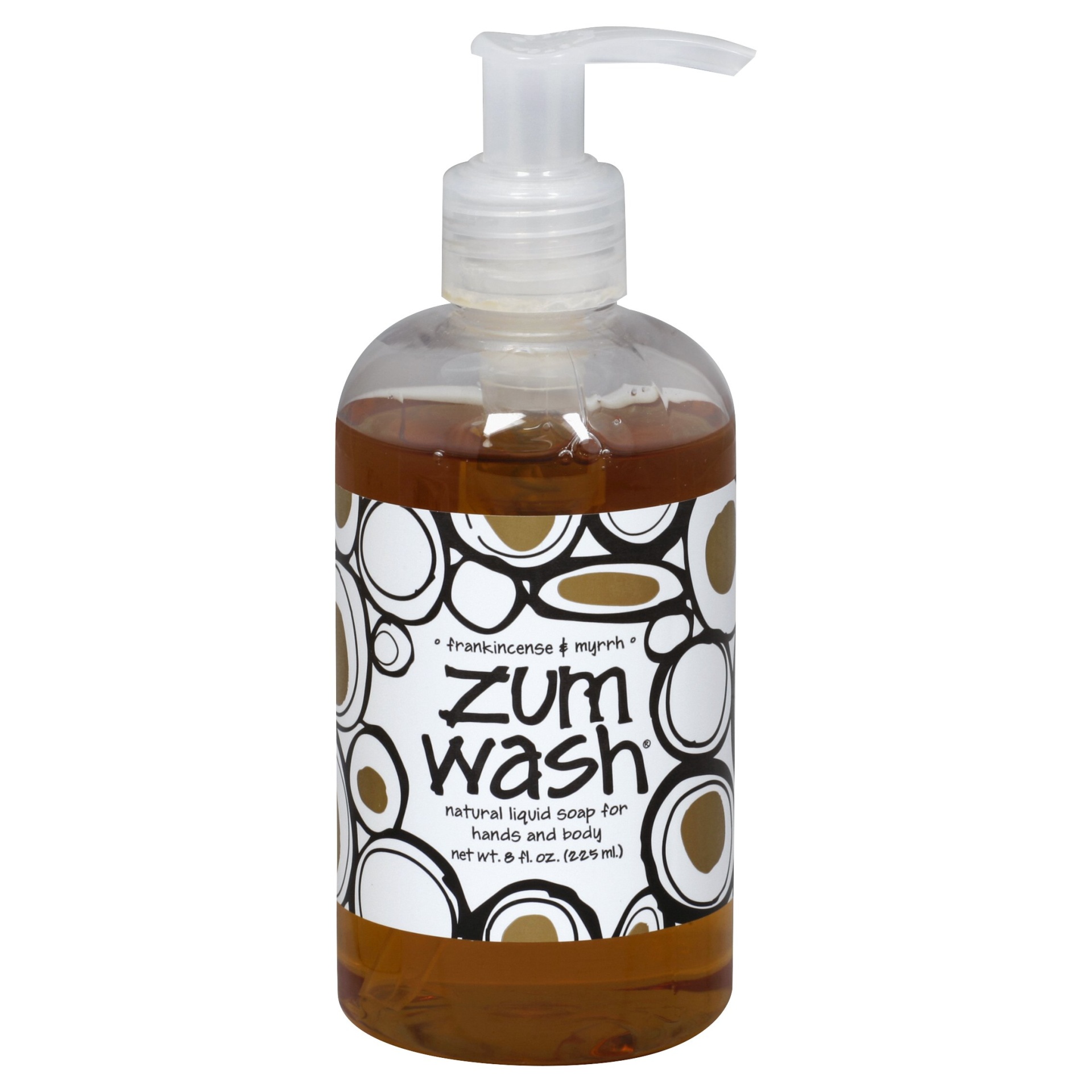 slide 1 of 2, Indigo Wild Zum Wash Frankincense Myrrh Liquid Soap, 8 fl oz