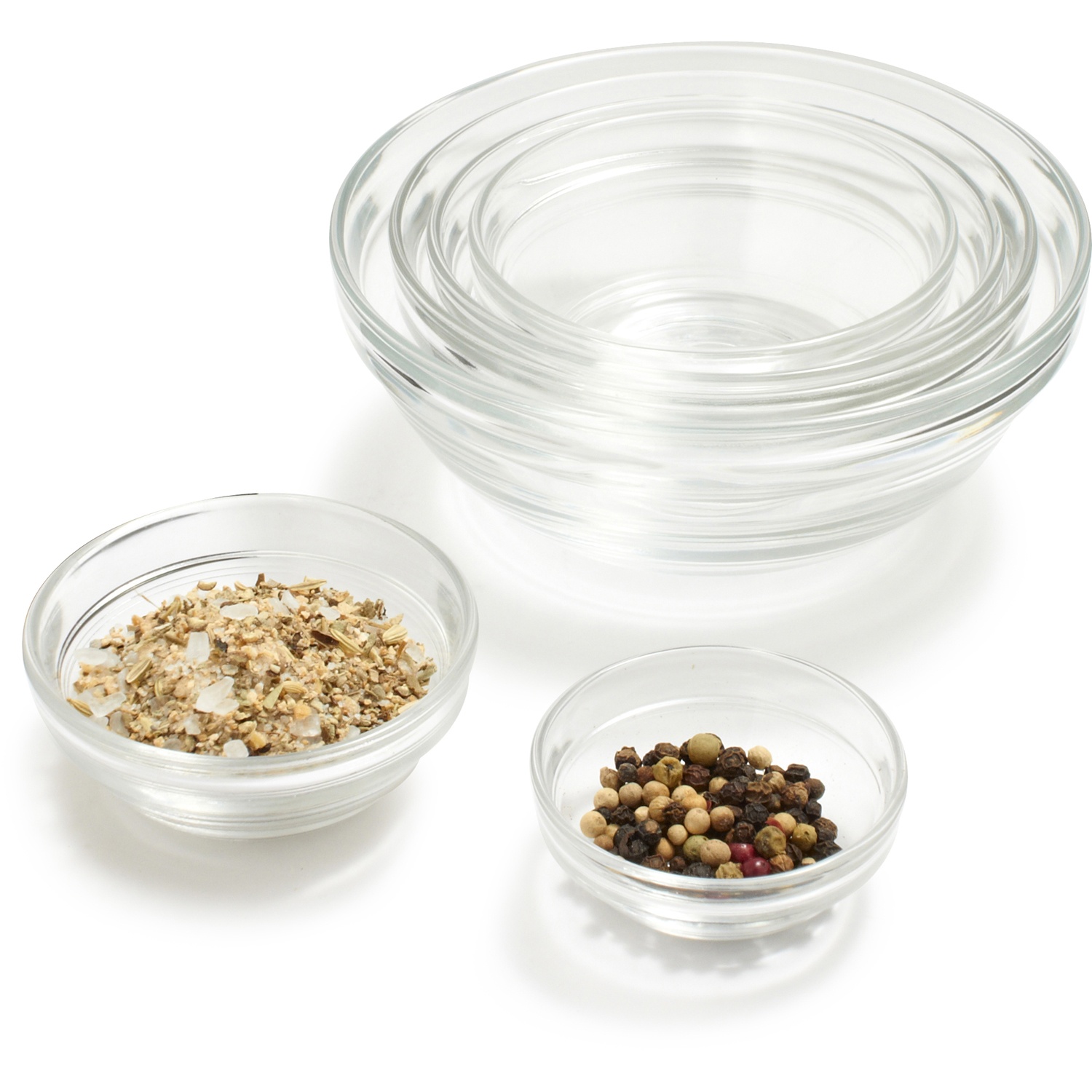 slide 1 of 1, Duralex Lys Clear Stackable Bowl, 1.5 qt