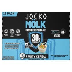 Jocko Molk Fruity Cereal Rtd 12pk