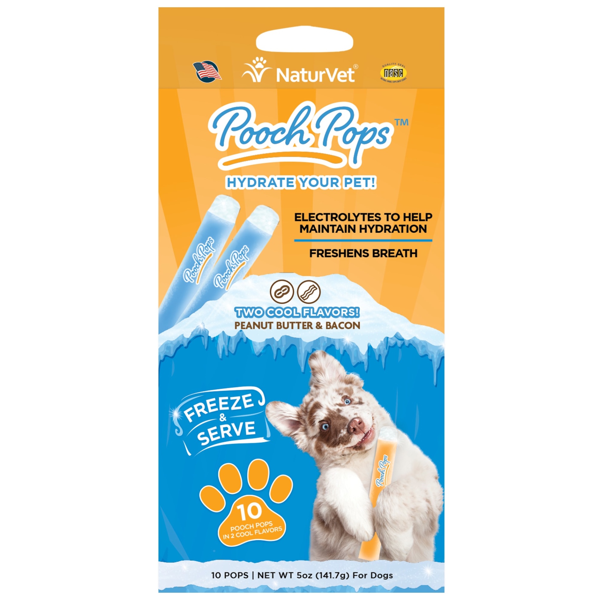 slide 1 of 1, NaturVet Pooch Pops for Dogs, 10 ct