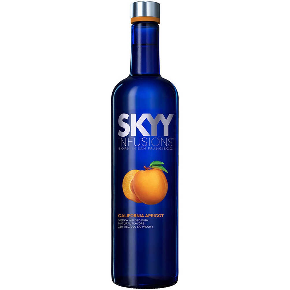 slide 1 of 1, SKYY Infusions California Apricot Vodka, 750ml, 750 ml