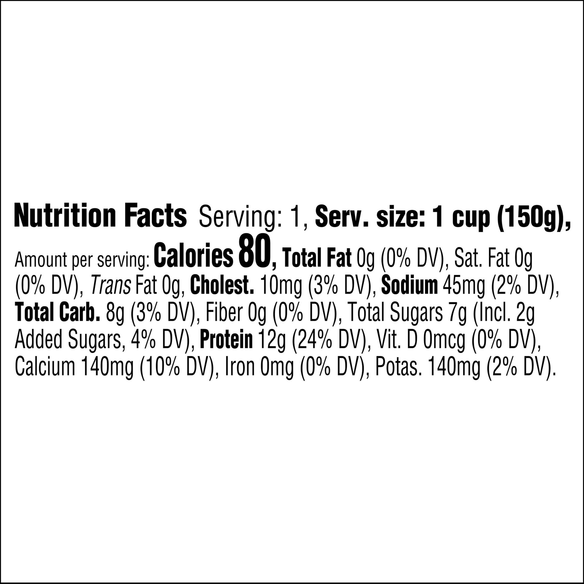 slide 4 of 4, Light + Fit Dannon Light + Fit Greek Nonfat Yogurt, Seasonal, Gluten-Free, 5.3 oz., 