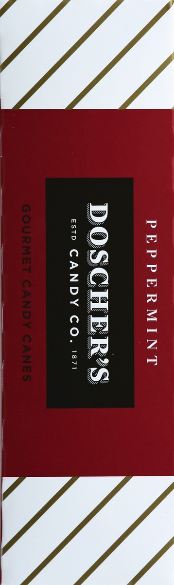 slide 9 of 9, Doscher's Doschers Peppermint Candy Cane 5Ct, 4.05 oz