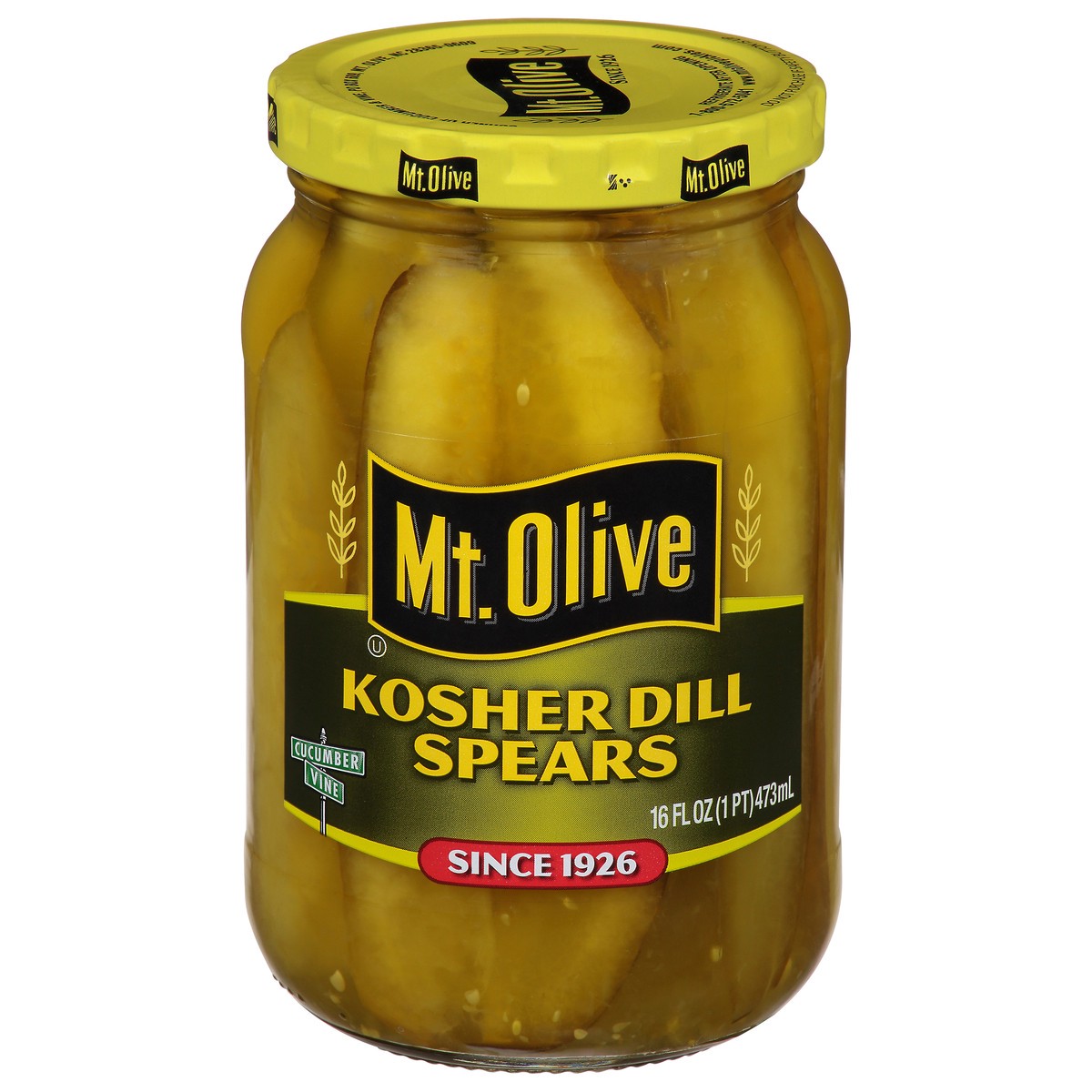 slide 1 of 11, Mt. Olive Kosher Dill Spears, 16 oz