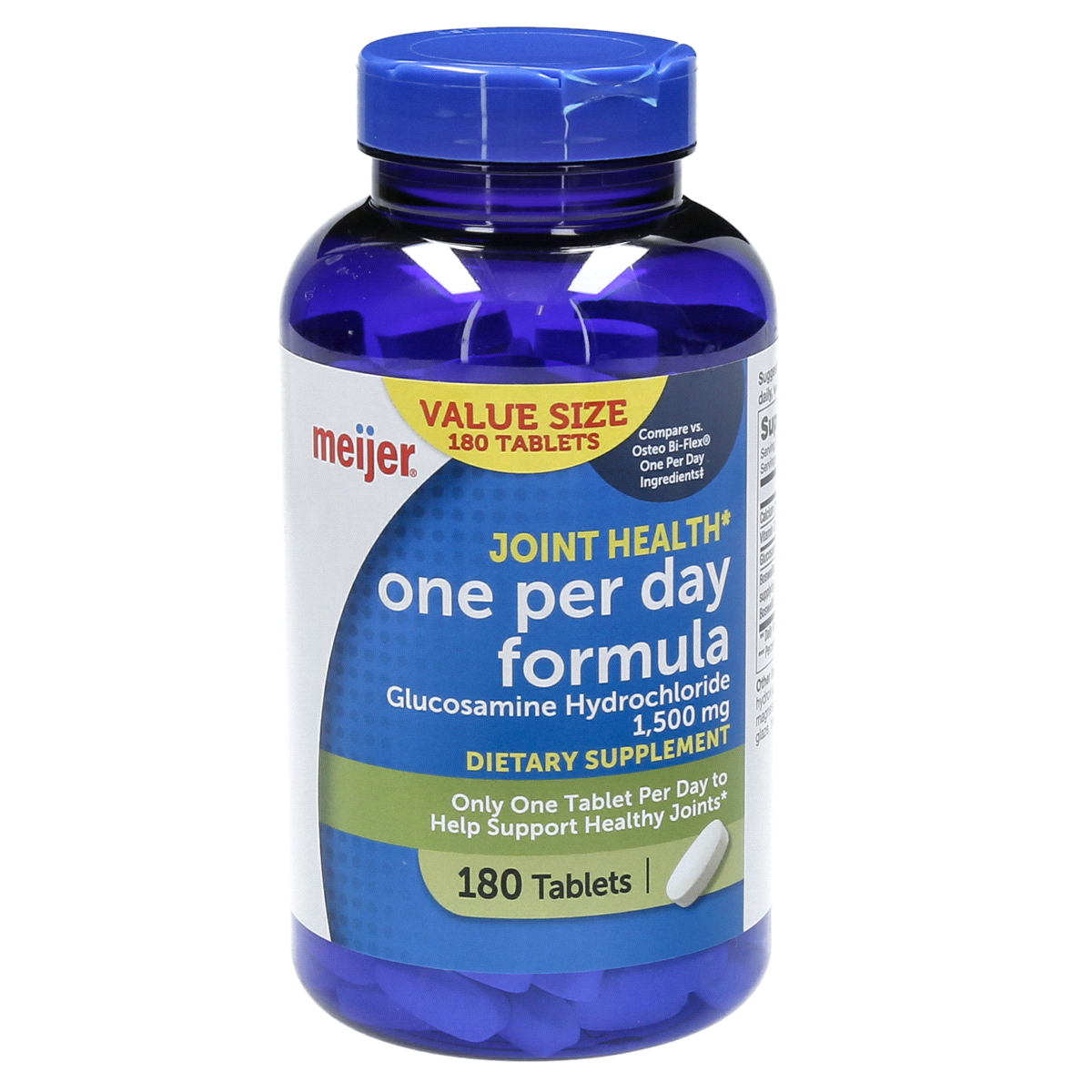 slide 1 of 9, Meijer One Per Day Dietary Supplement Joint Health, 180 ct