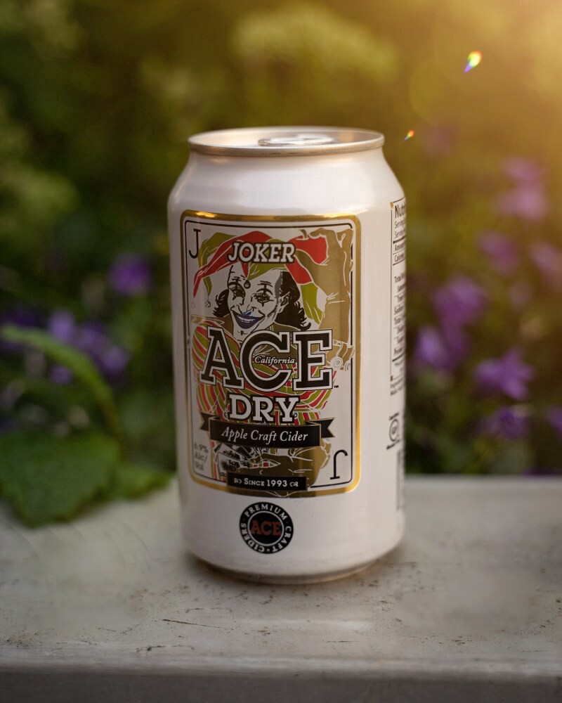 slide 3 of 5, Ace Joker Dry Apple Cider, 6 ct
