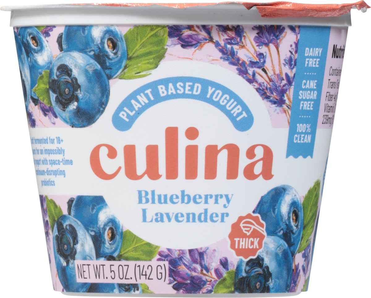 slide 9 of 11, Culina Thick Blueberry Lavender Plant Based Yogurt 5 oz, 5 oz