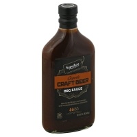 slide 1 of 1, Signature Select BBQ Sauce Chipotle Craft Beer Bottle, 15.7 oz