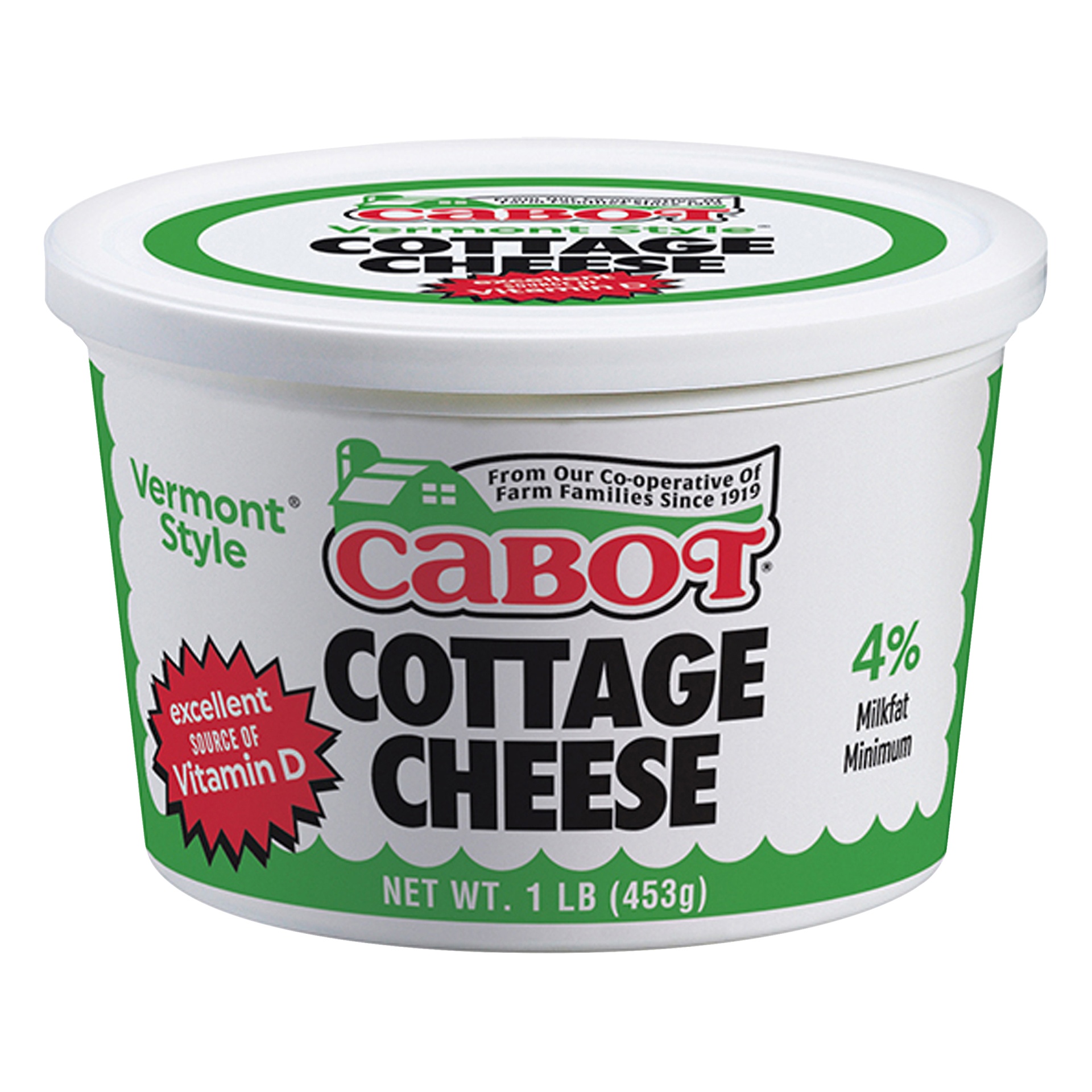 slide 1 of 1, Cabot Cottage Cheese, 16 oz