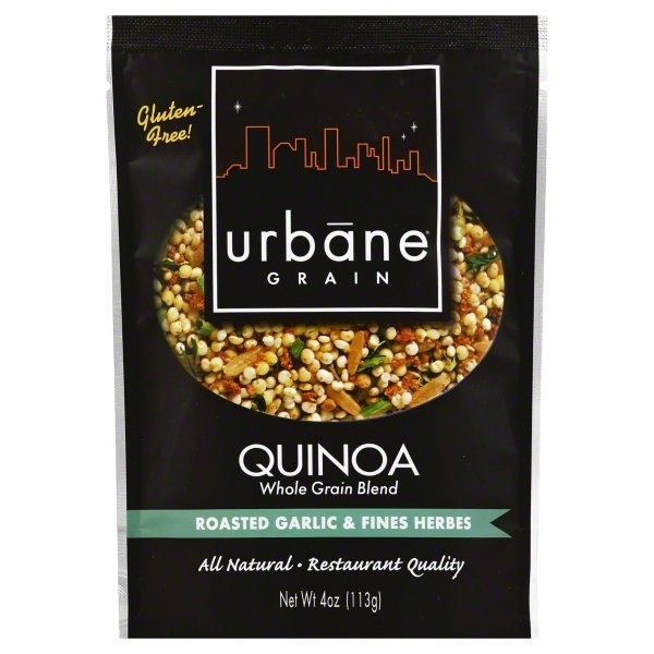 slide 1 of 2, Urbane Grain Roasted Garlic & Fine Herbs Quinoa, 4 oz