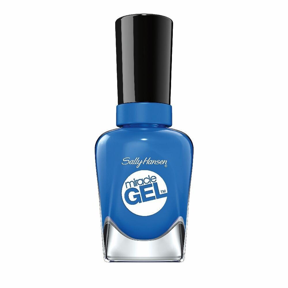 slide 1 of 1, Sally Hansen Miracle Gel - Byte Blue, 0.5 oz