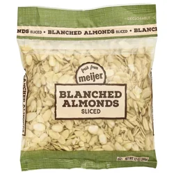Fresh from Meijer Blanched Sliced Almonds