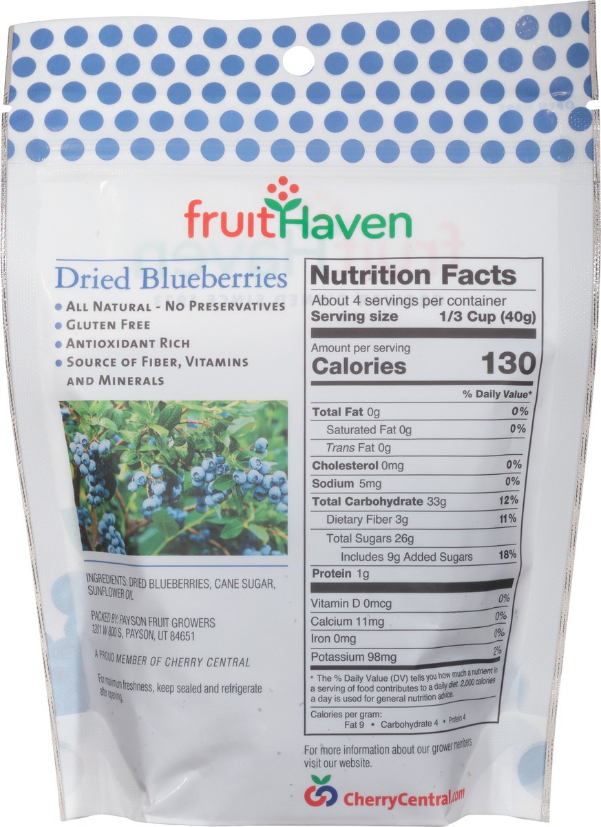slide 11 of 14, FruitHaven Dried Blueberries - 6 oz, 6 oz