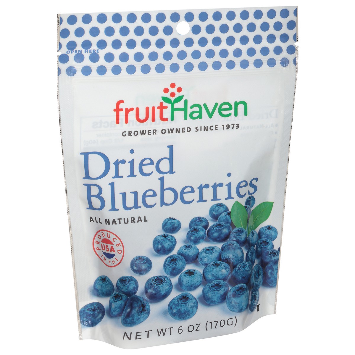 slide 10 of 14, FruitHaven Dried Blueberries - 6 oz, 6 oz