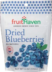 FruitHaven Dried Blueberries - 6 oz