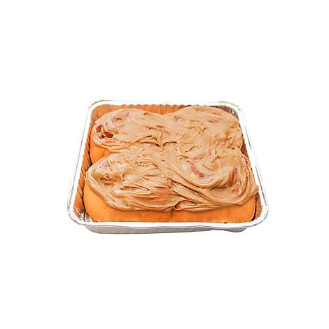 slide 1 of 1, Bakery Cinnamon Roll Maple 4 Count - Each, 4 ct