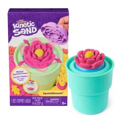 Spin Master Kinetic Sand With Squish Blossom Mold