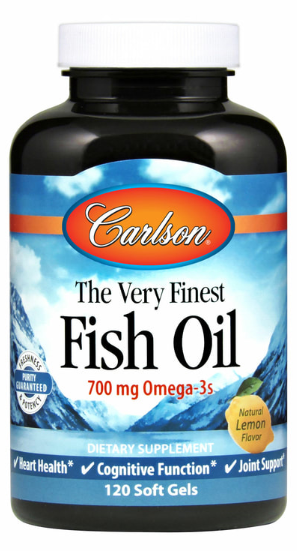 slide 1 of 1, Carlson Very Finest Fish Oil, 120 ct