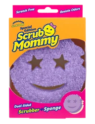 Scrub Daddy Scrub Mommy Purple Star Eyes Cleaning Sponge 1ct