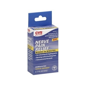 slide 1 of 1, CVS Pharmacy Nerve Pain Relief Topical Ointment, 0.017 fl oz; 5 ml