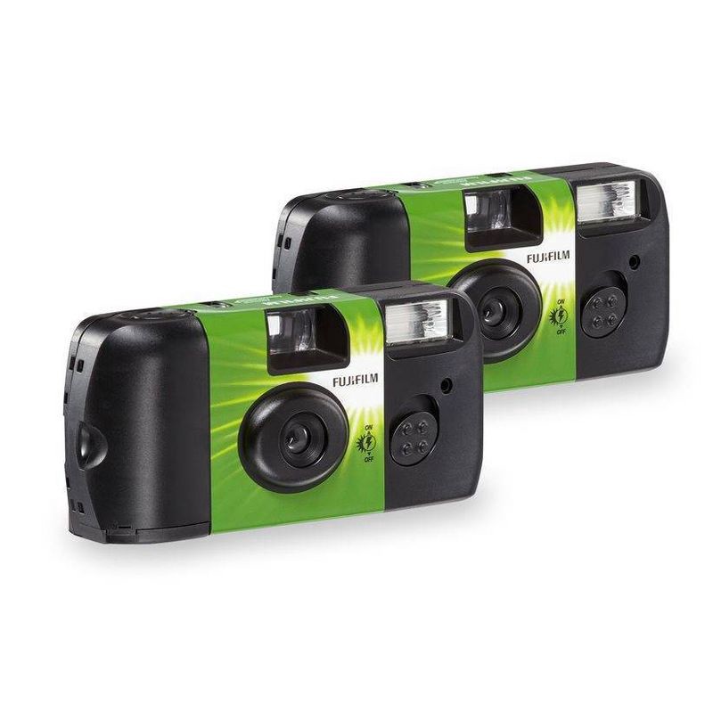 slide 6 of 10, Fujifilm Quicksnap 135 Flash 400 2pk Camera, 2 ct