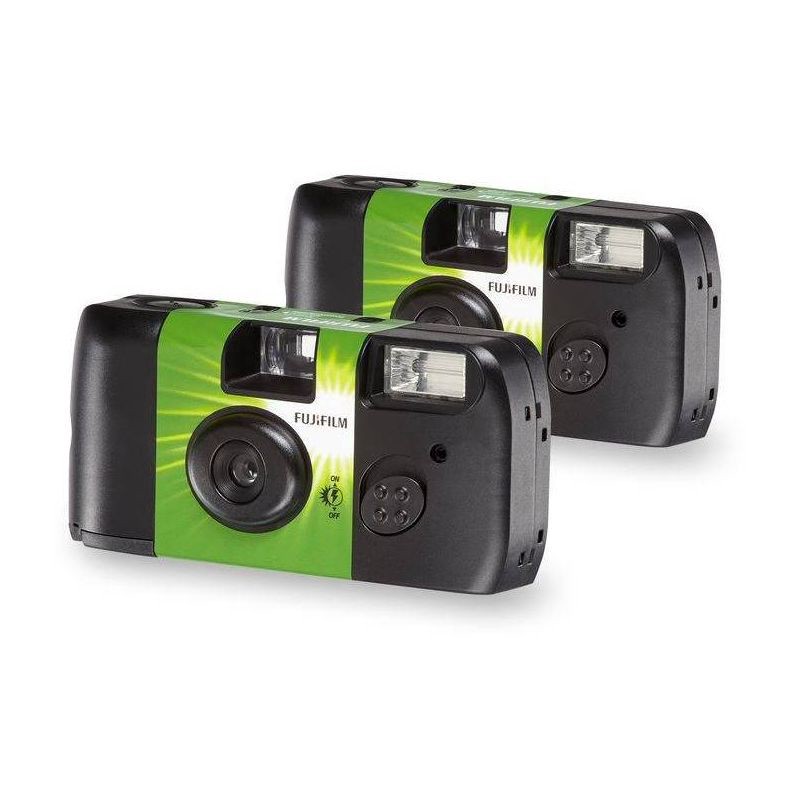 slide 4 of 10, Fujifilm Quicksnap 135 Flash 400 2pk Camera, 2 ct