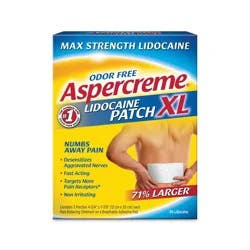 Aspercreme Patch W Lidocaine Xtra Lrg - 3 Count