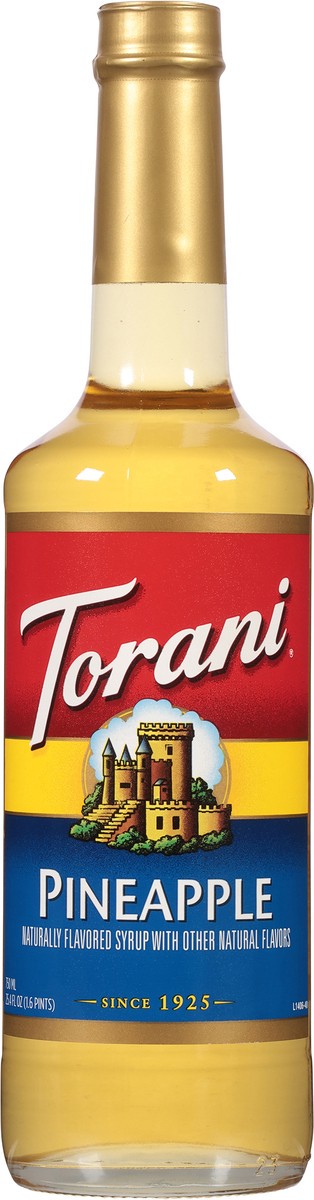 slide 4 of 13, Torani Pineapple Syrup - 750 ml, 750 ml
