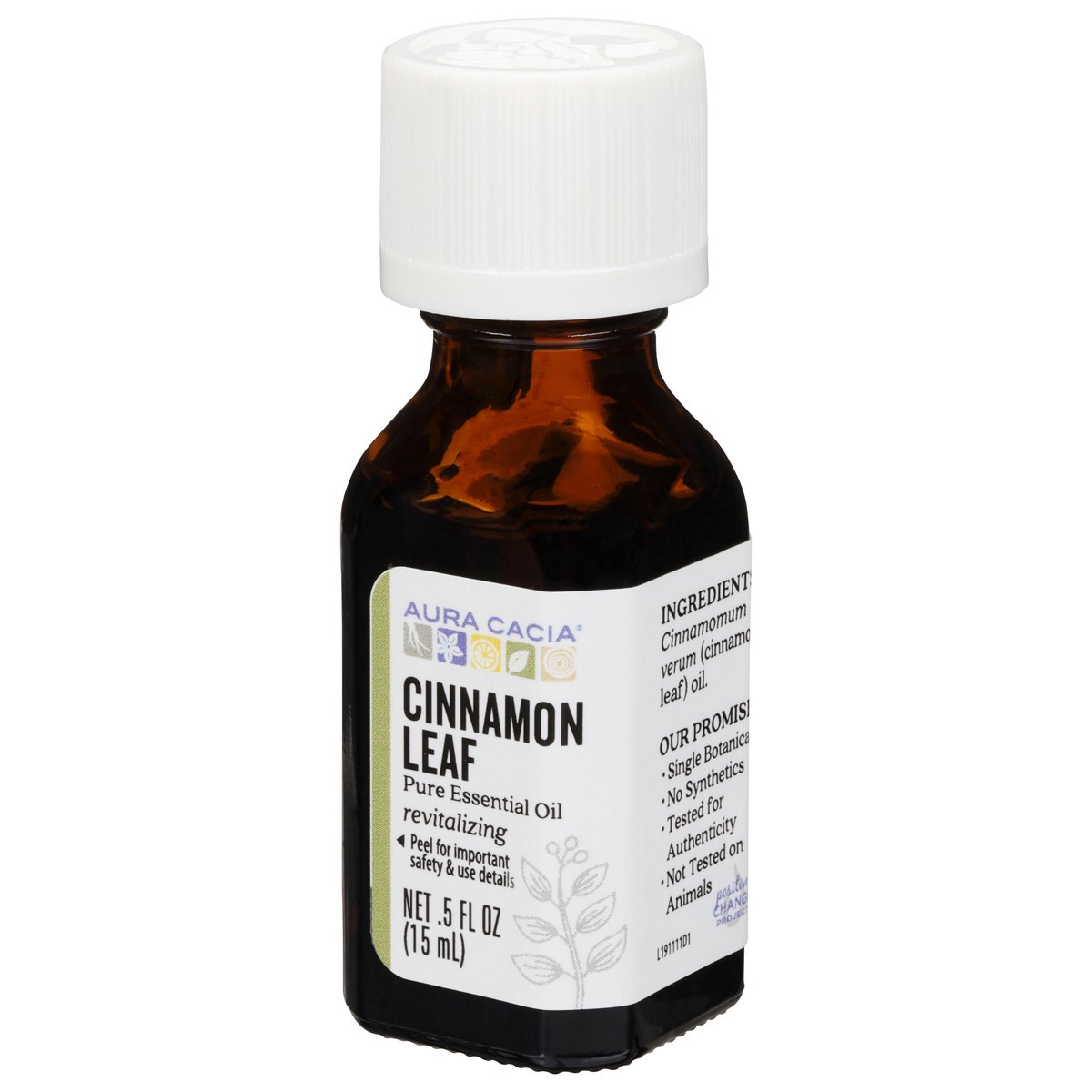 slide 4 of 11, Aura Cacia Cinnamon Leaf Essential Oil, 0.5 oz